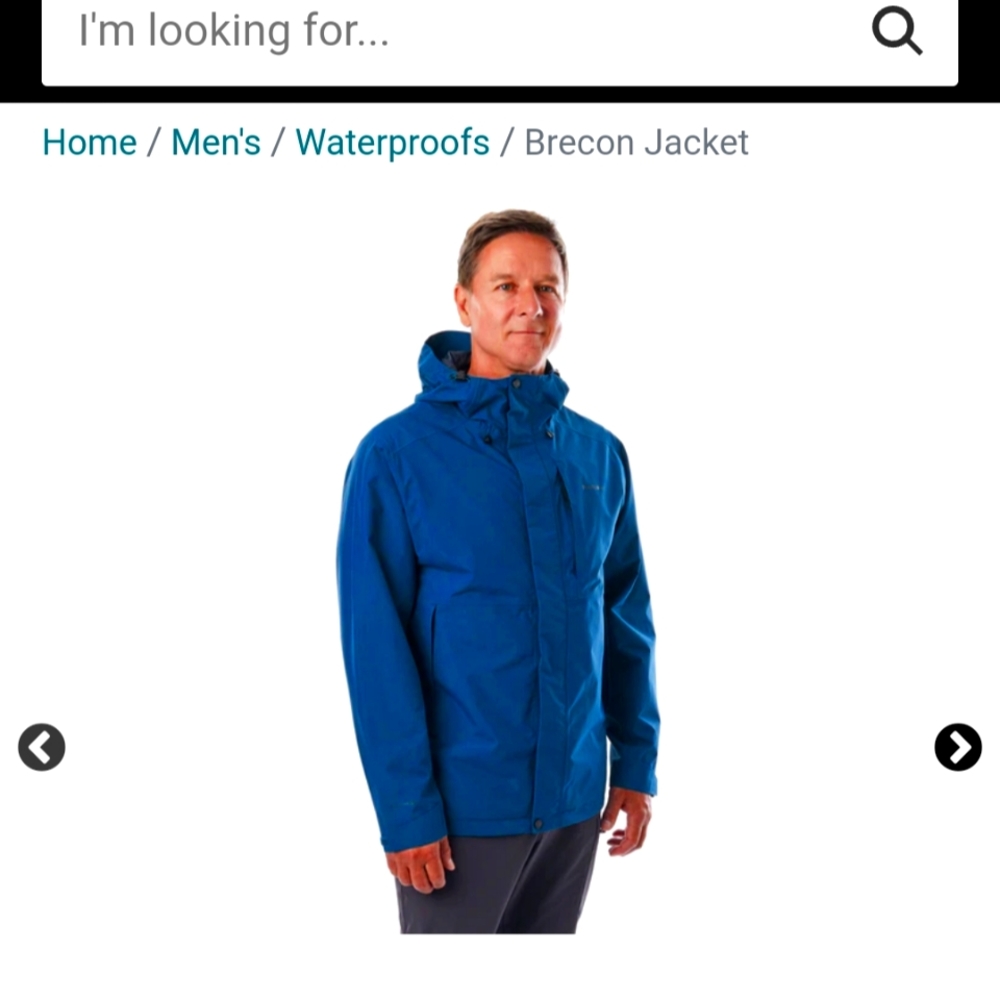 High end British Waterproof Rain Jacket - Rohan Breccon - Picture 2 of 11
